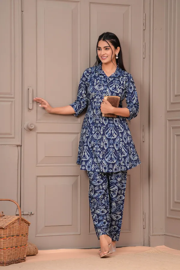 Navy_Blue_Printed_Cotton_Co-ord_Set_for_Women