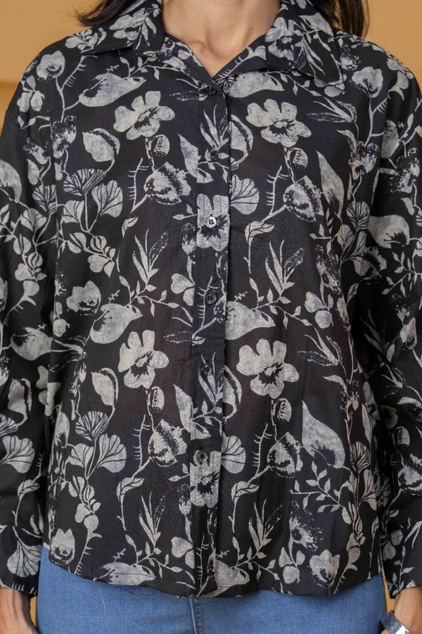 Black_Pure_Cotton_Printed_Top_For_Women