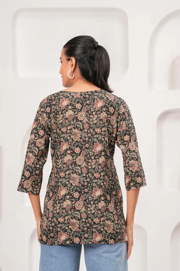 black__Pure_Cotton_Printed_Tunic_For_Women
