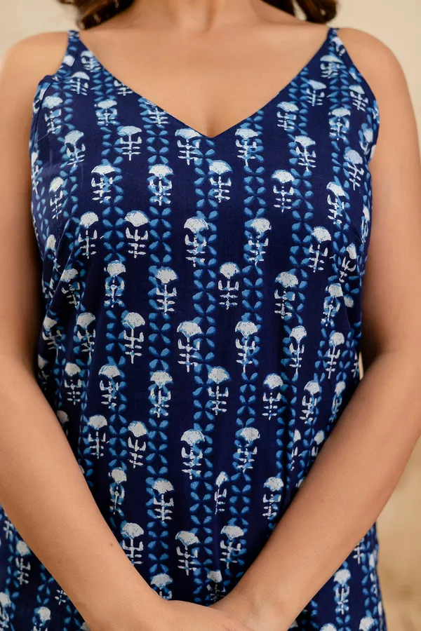 Blue__Pure_Cotton_Printed_Tunic_For_Women