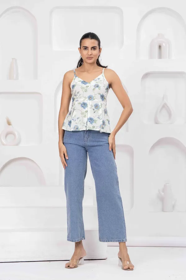 White_Pure_Cotton_Printed_Top_For_Women
