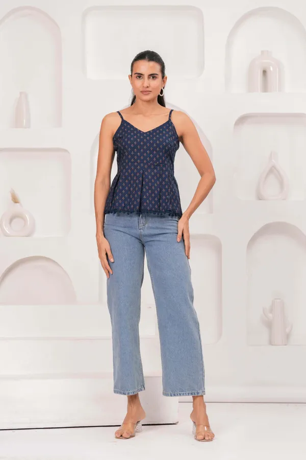Navy-Blue_Pure_Cotton_Printed_Top_For_Women