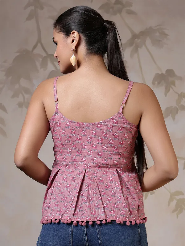 Mauve_Pure_Cotton_Printed_Top_For_Women