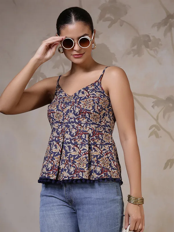 Multicolor_Pure_Cotton_Printed_Top_For_Women