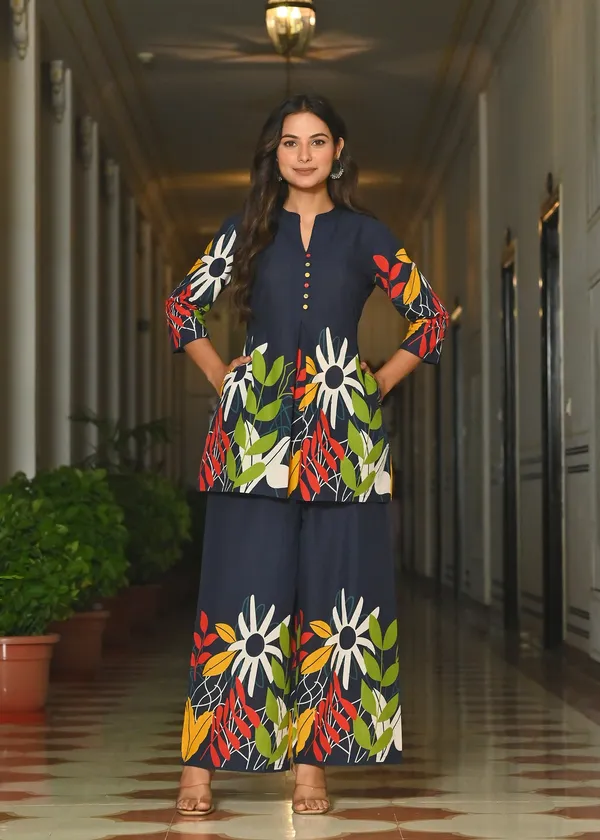 Blue_Floral_Printed_Co-Ord_Set_for_Women