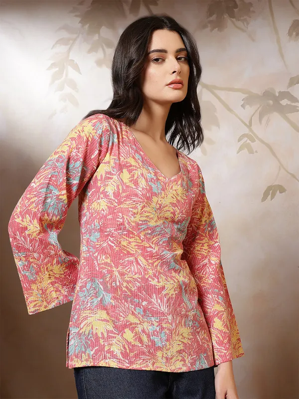 multicolor__Pure_Cotton_Printed_Tunic_For_Women