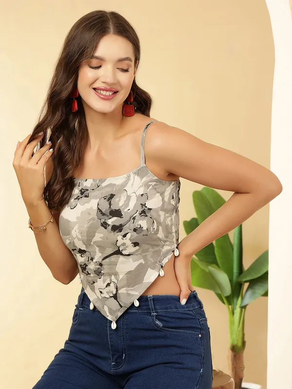 Grey_Pure_Cotton_Printed_Top_For_Women