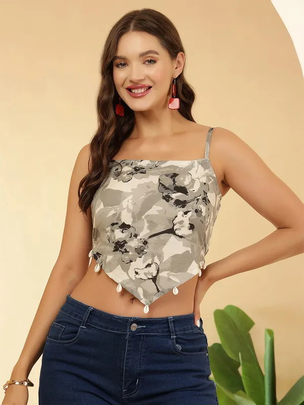 Grey_Pure_Cotton_Printed_Top_For_Women