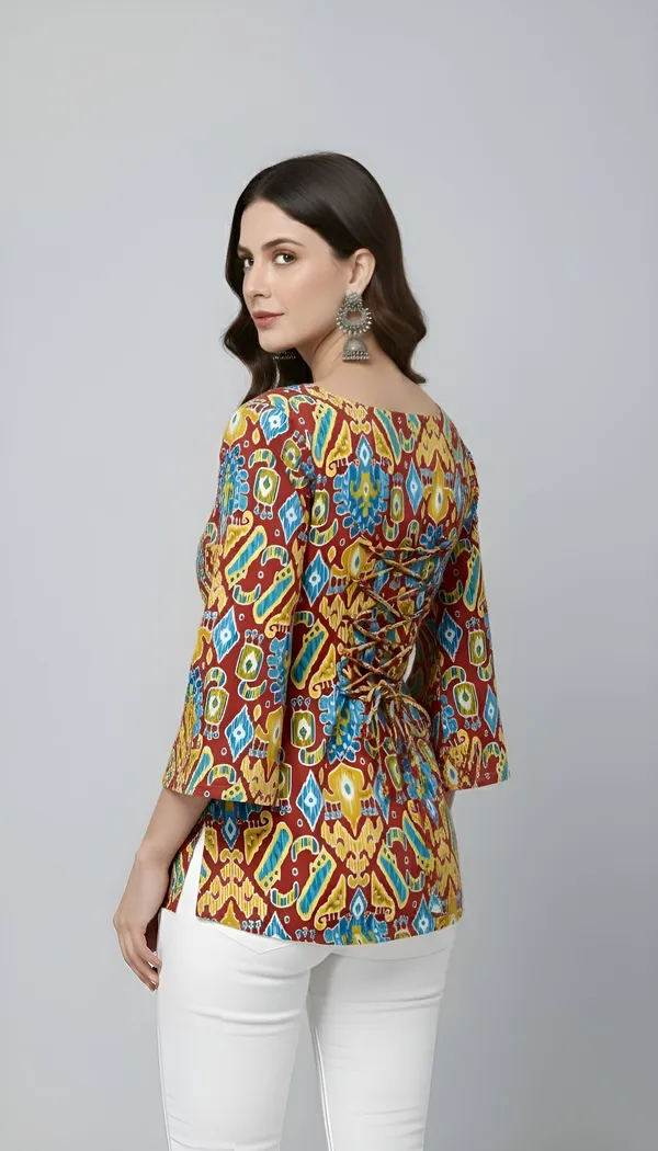 multicolor__Pure_Cotton_Printed_Tunic_For_Women