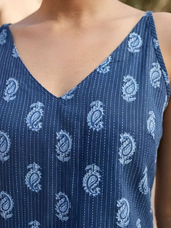 Blue_Pure_Cotton_Printed_Top_For_Women