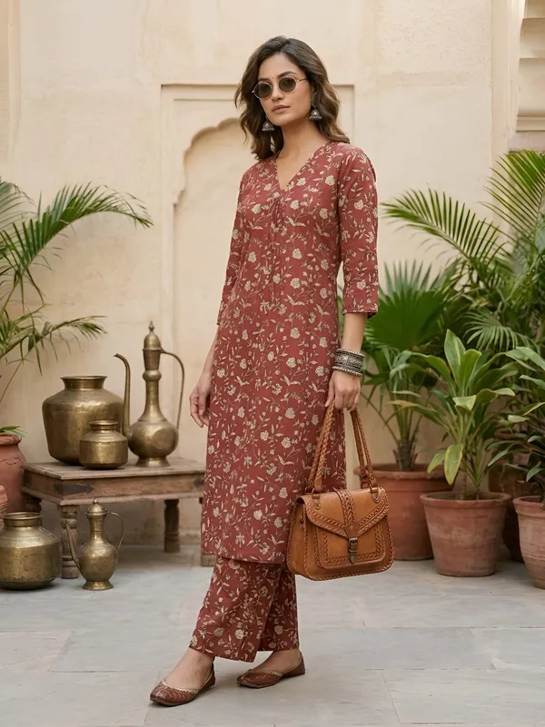 Maroon_Printed_Co-Ord_Set_for_Women