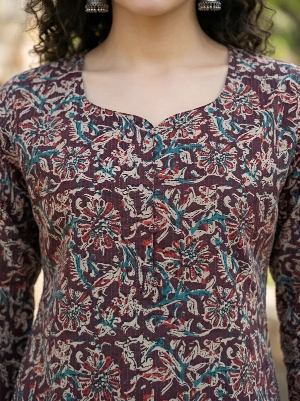 Multi__Pure_Cotton_Printed_Tunic_For_Women