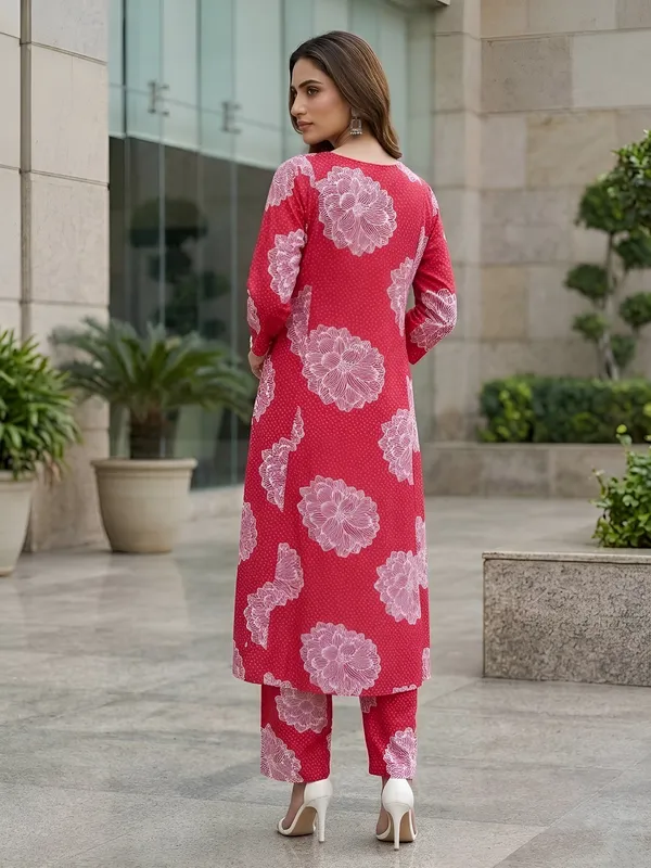 Women_Fuchsia_Pink_Printed__Co-ord_Set_for_Women
