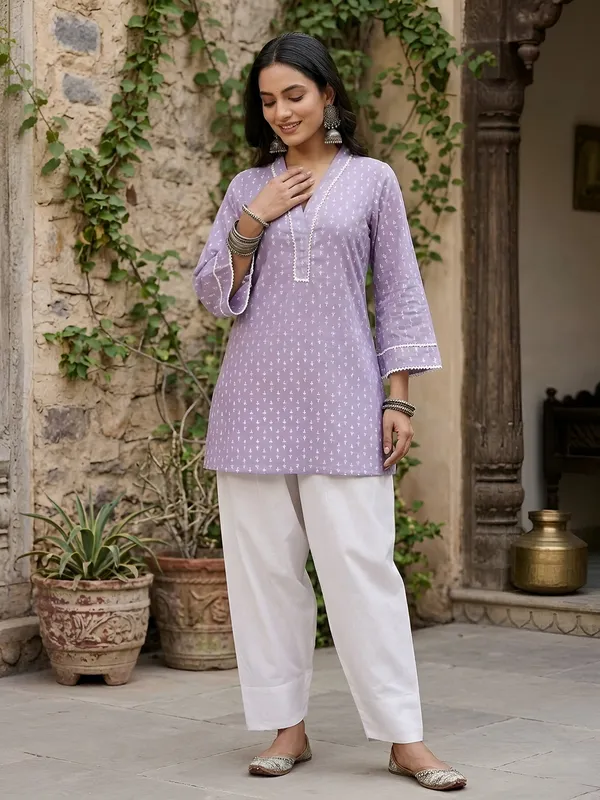 Lavender_Printed_Co-Ord_Set_for_Women