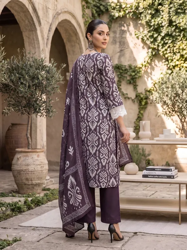 Purple_Floral_Printed_Straight_Kurta_Set_For_Women