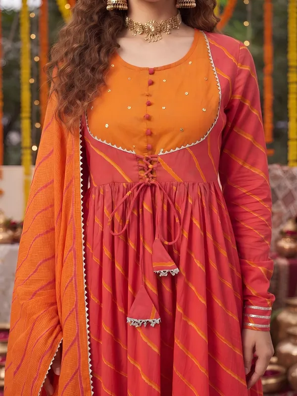 Pink_Floral_Printed_Cotton_Kurta_Set