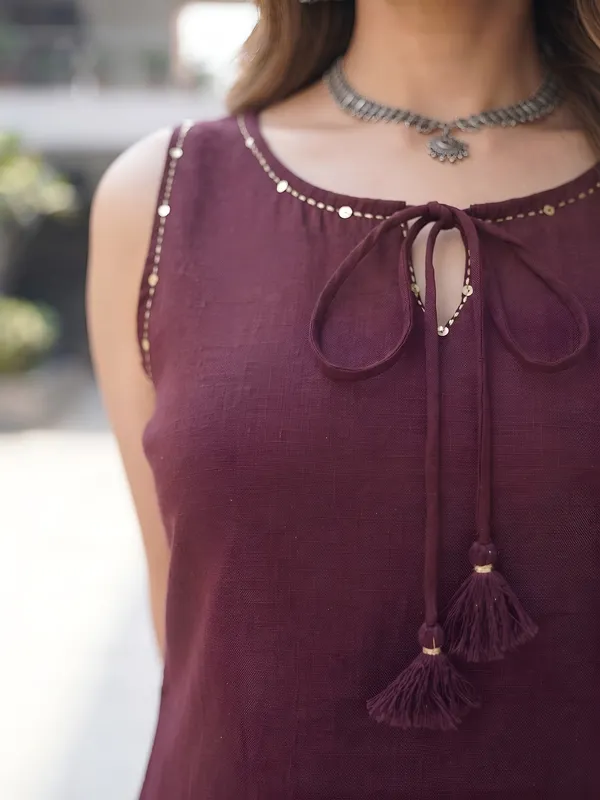 Burgundy_Solid_Co-Ord_Set_for_Women