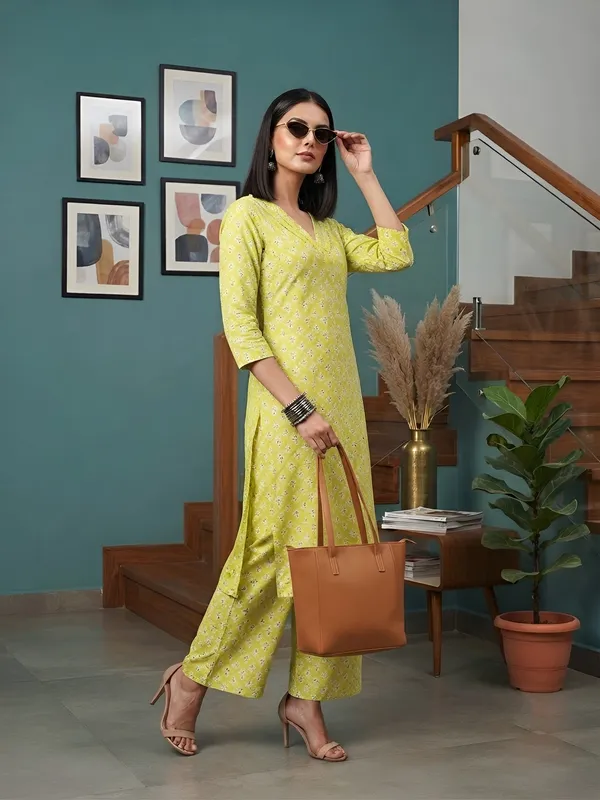 Yellow_Printed_Straight_Co-Ords_Set_for_Women