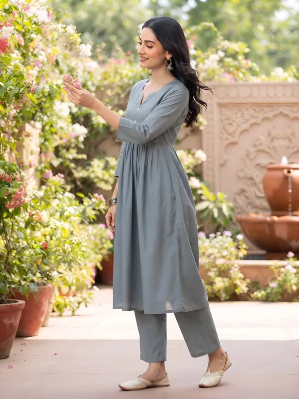 Grey_A-Line_Co-Ords_Set_for_Women