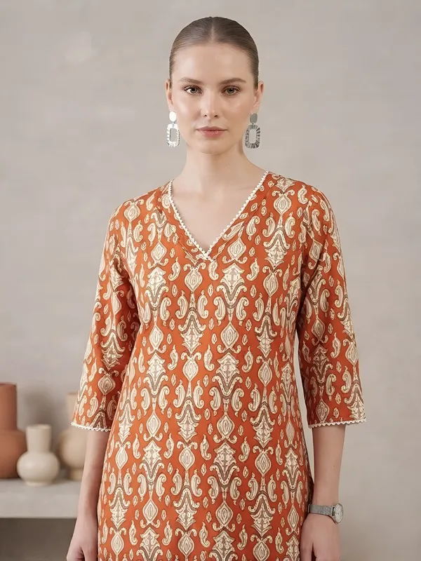 Rust_Printed_Co-Ord_Set_for_Women
