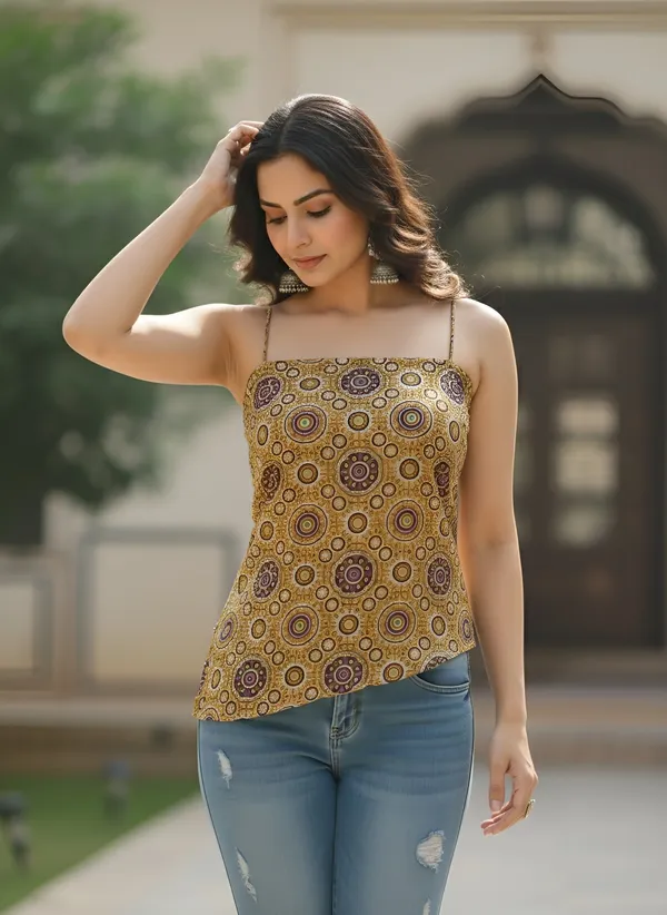 Multicolor_Pure_Cotton_Printed_Top_For_Women
