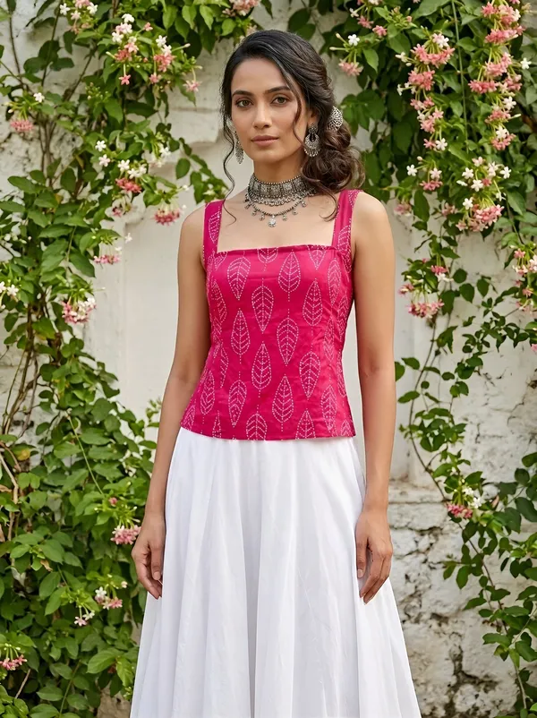 Pink_Pure_Cotton_Printed_Top_For_Women