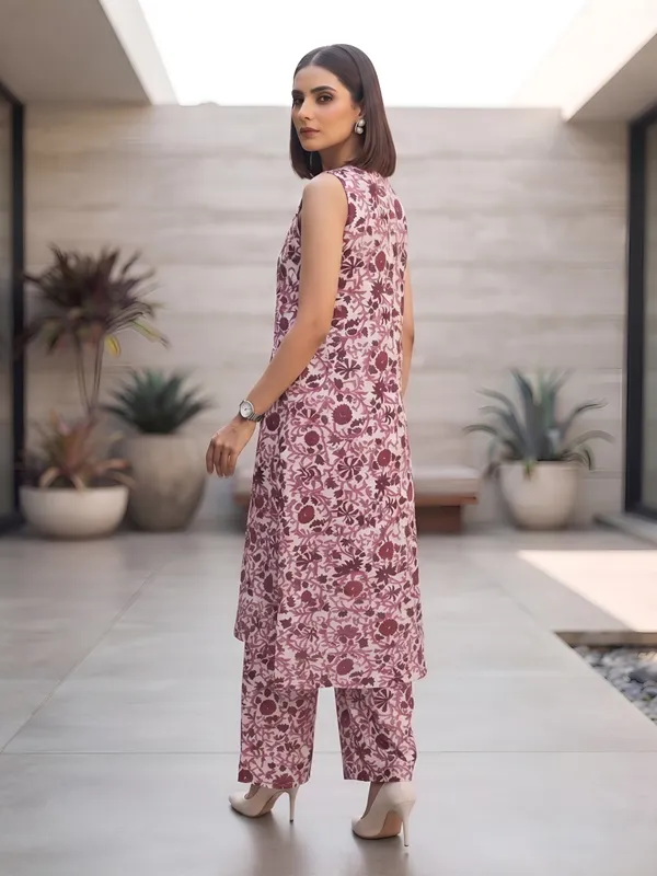 White_&_Wine_Printed_Co-Ord_Set_for_Women