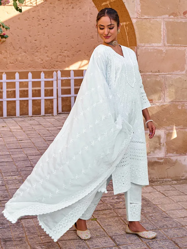 Blue_Embroidered_Straight_Kurta_Trousers_With_Dupatta_set