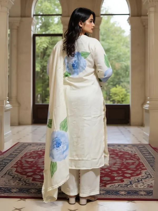 Off_White_Printed_Linen_Kurta_Trouser_Dupatta_Set
