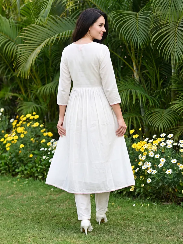 Off_White_Embroidered_Pure_Cotton_Kurta_Trouser_Dupatta_Set
