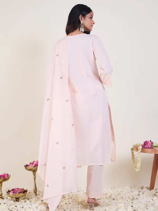 Pink_Embroidered_Pure_Cotton_Kurta_Trouser_Dupatta_Set