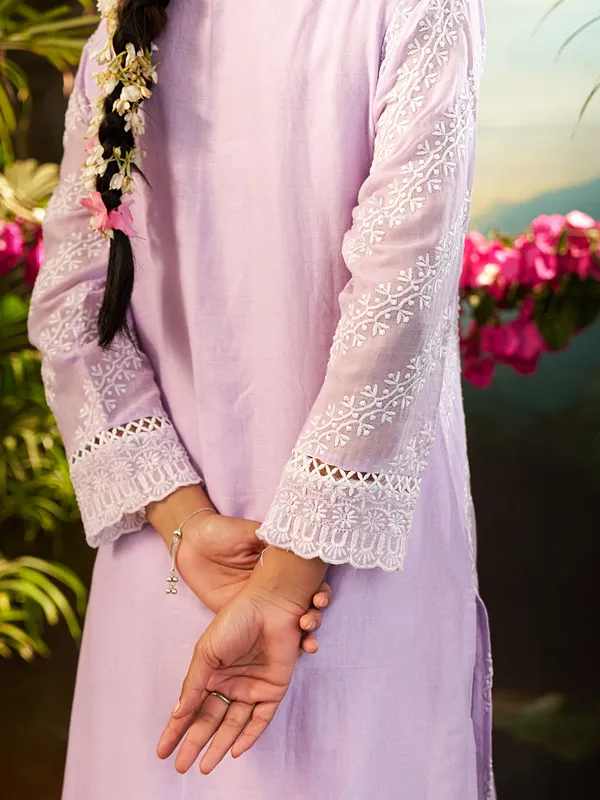 Purple_Embroidered_Pure_Cotton_Kurta_Trouser_Dupatta_Set