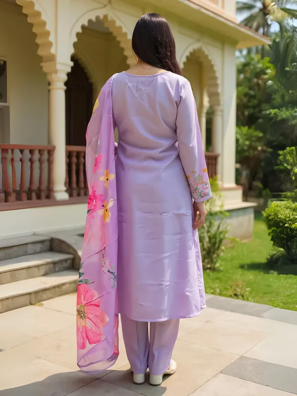 Purple_Embroidered_Cotton_Blend_Kurta_Trouser_Dupatta_Set