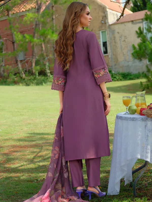 Purple_Embroidered_Liva_Kurta_Trouser_Dupatta_Set