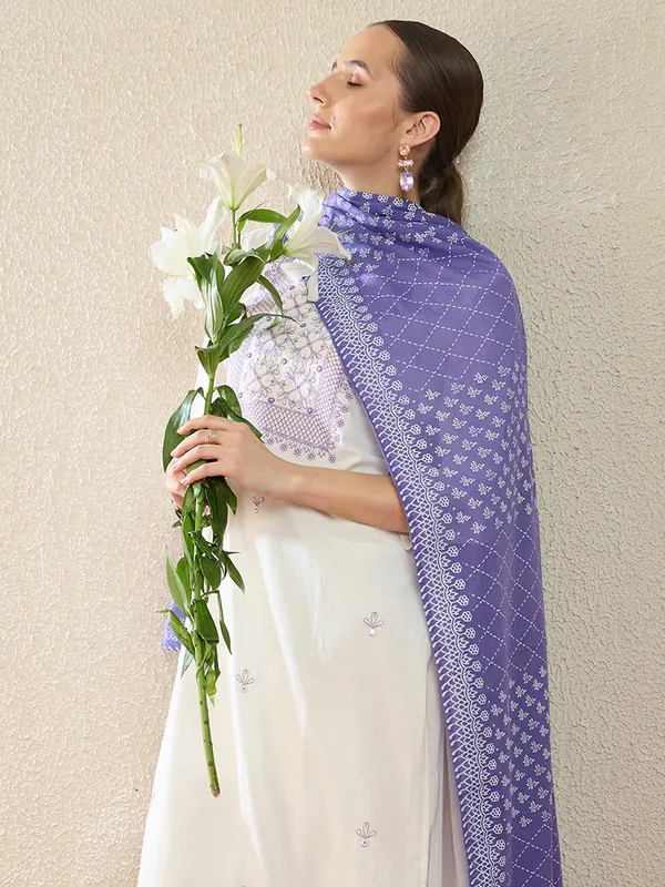 White_Embroidered_Straight_Kurta_Trousers_Set