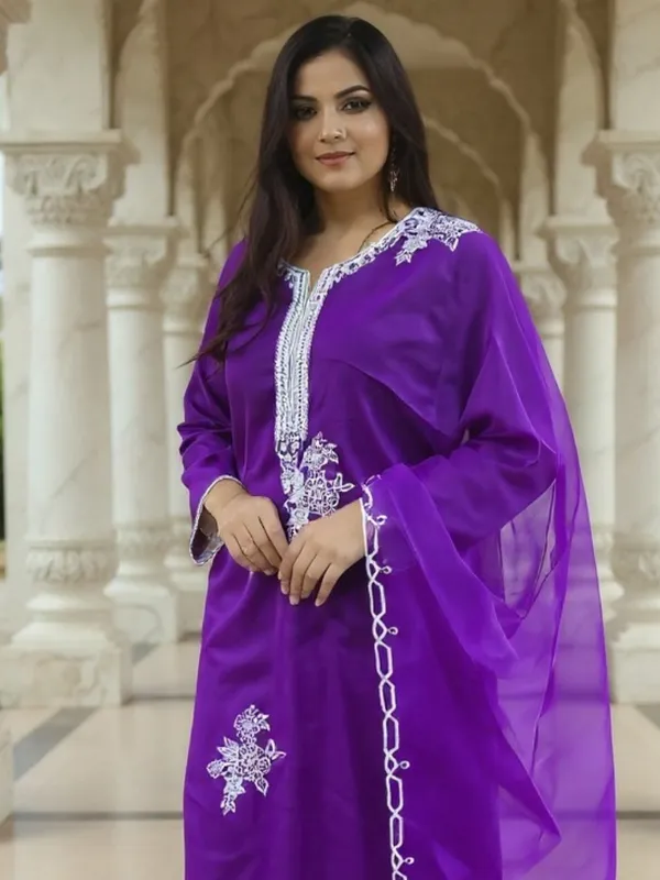 Purple_Embroidered_Liva_Kurta_Trouser_Dupatta_Set