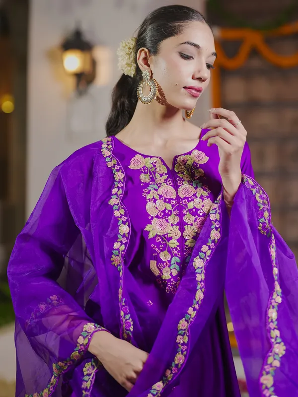 Purple_Embroidered_Liva_Kurta_Trouser_Dupatta_Set