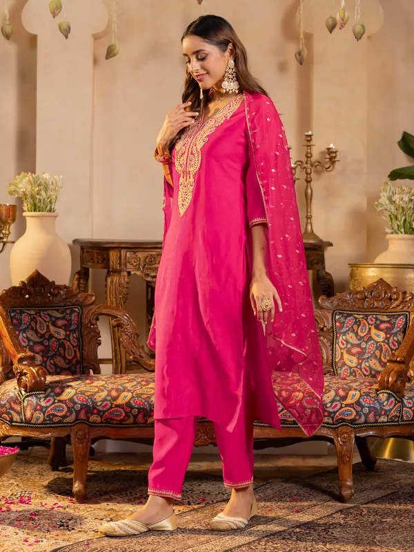 Pink_Liva_Embroidered_Kurta_Trouser_Dupatta_Set