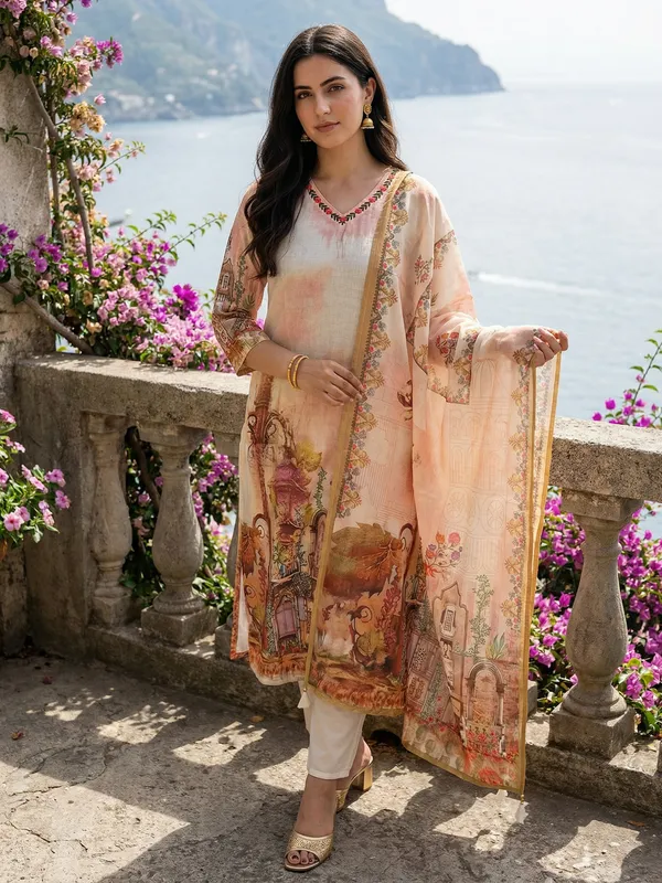 Off_White_Printed_Straight_Kurta_Trousers_With_Dupatta_set