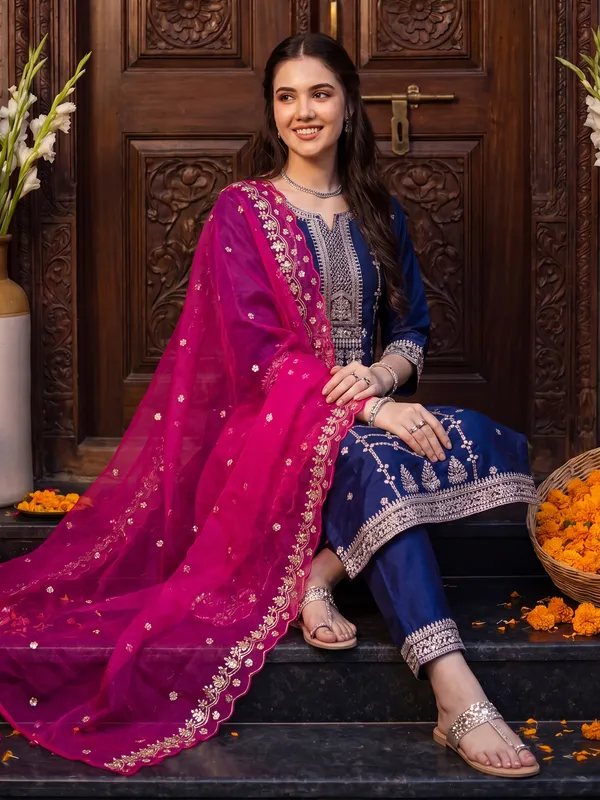 Purple_Embroidered_Straight_Kurta_Trousers_With_Dupatta_Set