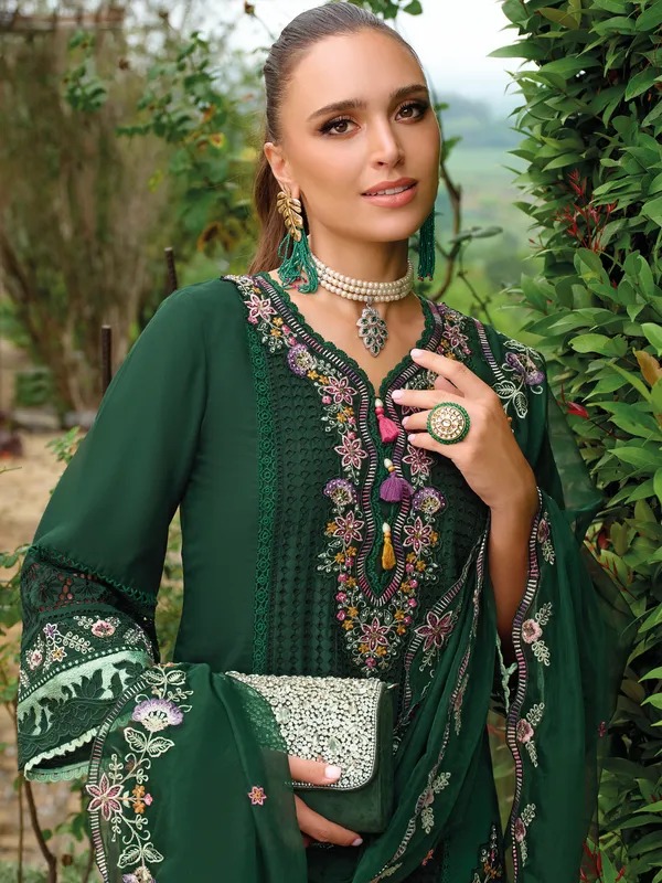 Green_Embroidered_Straight_Kurta_Trousers_With_Dupatta_Set
