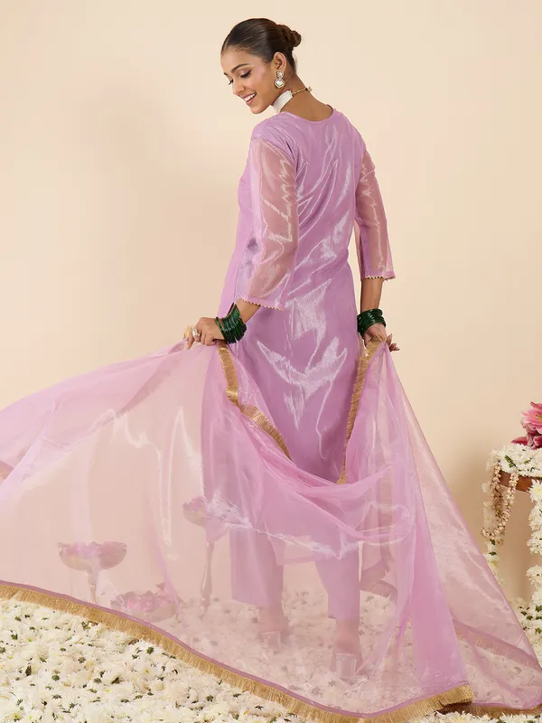Lavender_Embroidered_Straight_Kurta_Trousers_With_Dupatta_Set