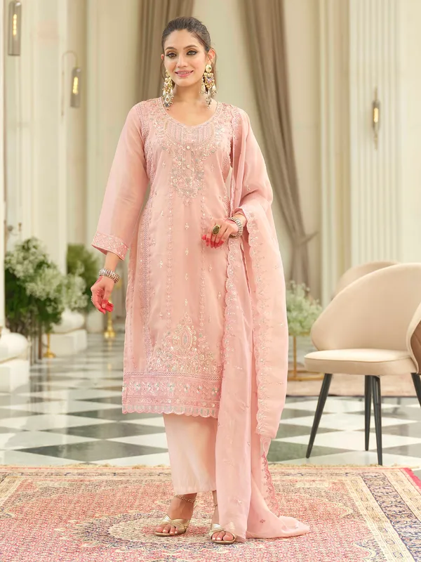 Pink_Embroidered_Silk_Kurta_Trouser_Dupatta_Set