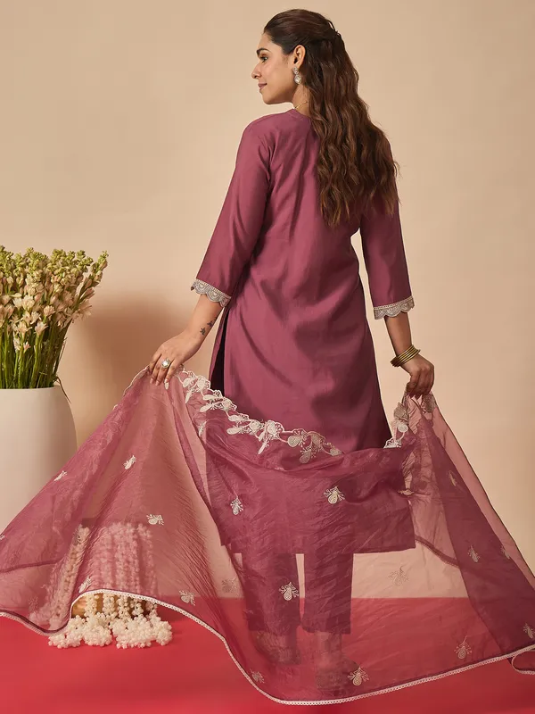Mauve_Embroidered_Silk_Kurta_Trouser_Dupatta_Set