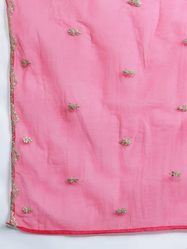 Pink_Embroidered_Silk_Blend_Kurta_Trouser_Dupatta_Set