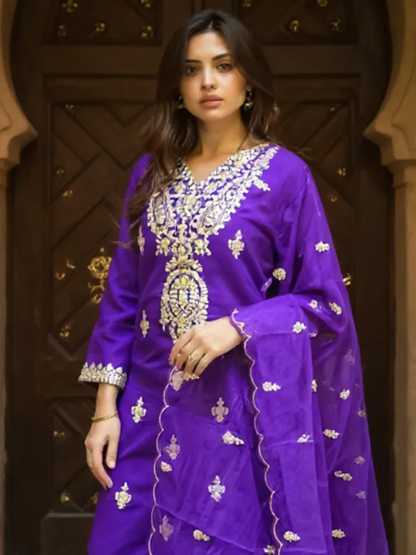 Purple_Embroidered_Silk_Kurta_Trouser_Dupatta_Set