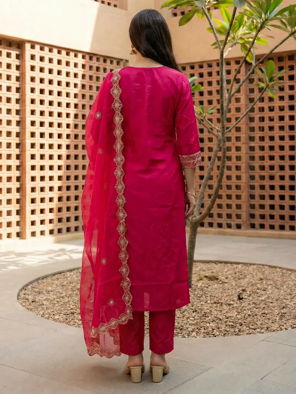Pink_Embroidered_Straight_Kurta_Trousers_With_Dupatta_Set