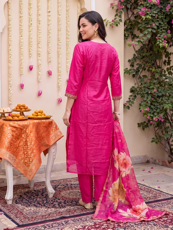 Pink_Embroidered_Straight_Kurta_Trousers_With_Dupatta_Set