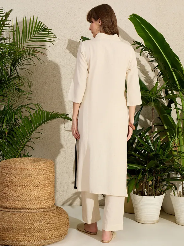 Off_White_Printed_Pure_Cotton_Kurta_Trouser_Set