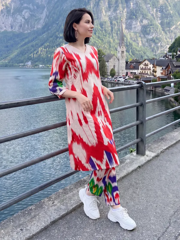 Off_White_Printed_Pure_Cotton_Kurta_Trouser_Set